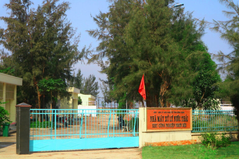 Nhà máy xử lý nước thải KCN Nhơn Hội