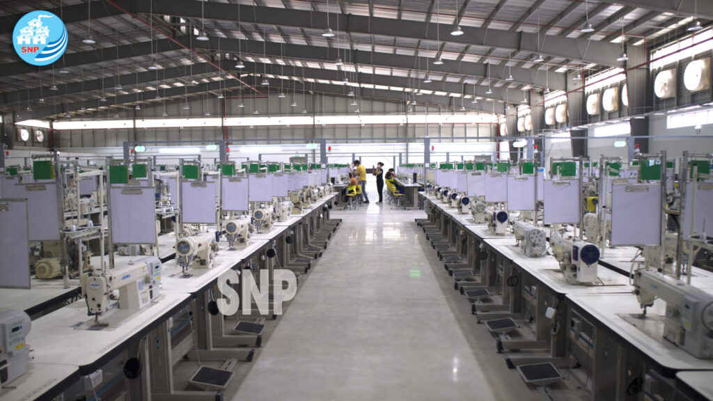 Hình ảnh Nhà máy may mặc thứ nhất của B&D Lingerie Việt Nam tại KCN Nhơn Hội A