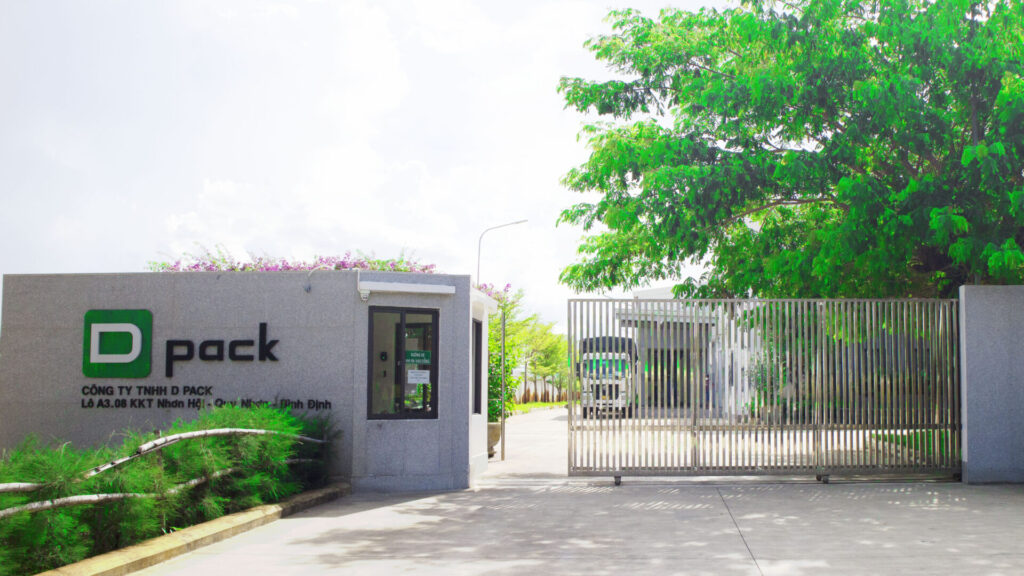 Nhà máy sản xuất bao bì cao cấp – Công ty TNHH Dpack tại KCN Nhơn Hội A