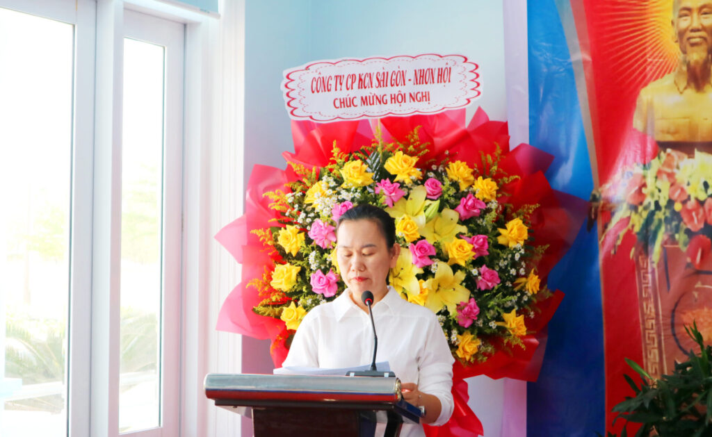 Bà Nguyễn Thị Mai Thảo – PTGĐ SNP phát biểu chỉ đạo tại Hộ nghị
