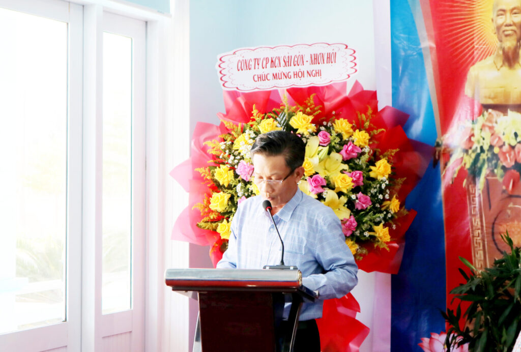Ong Truong Van Tin, phat bieu chi dao tai hoi nghi