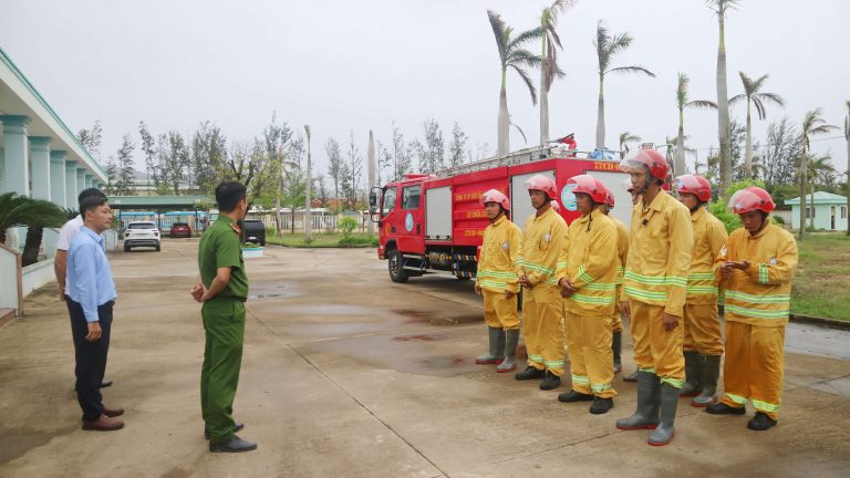 Công tác PCCC KCN Nhơn Hội A