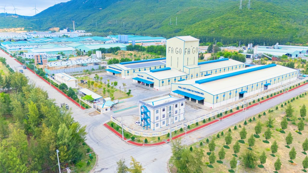 Một góc Khu công nghiệp Nhơn Hội A tại Khu kinh tế Nhơn Hội, phường Quy Nhơn Đông, Gia Lai